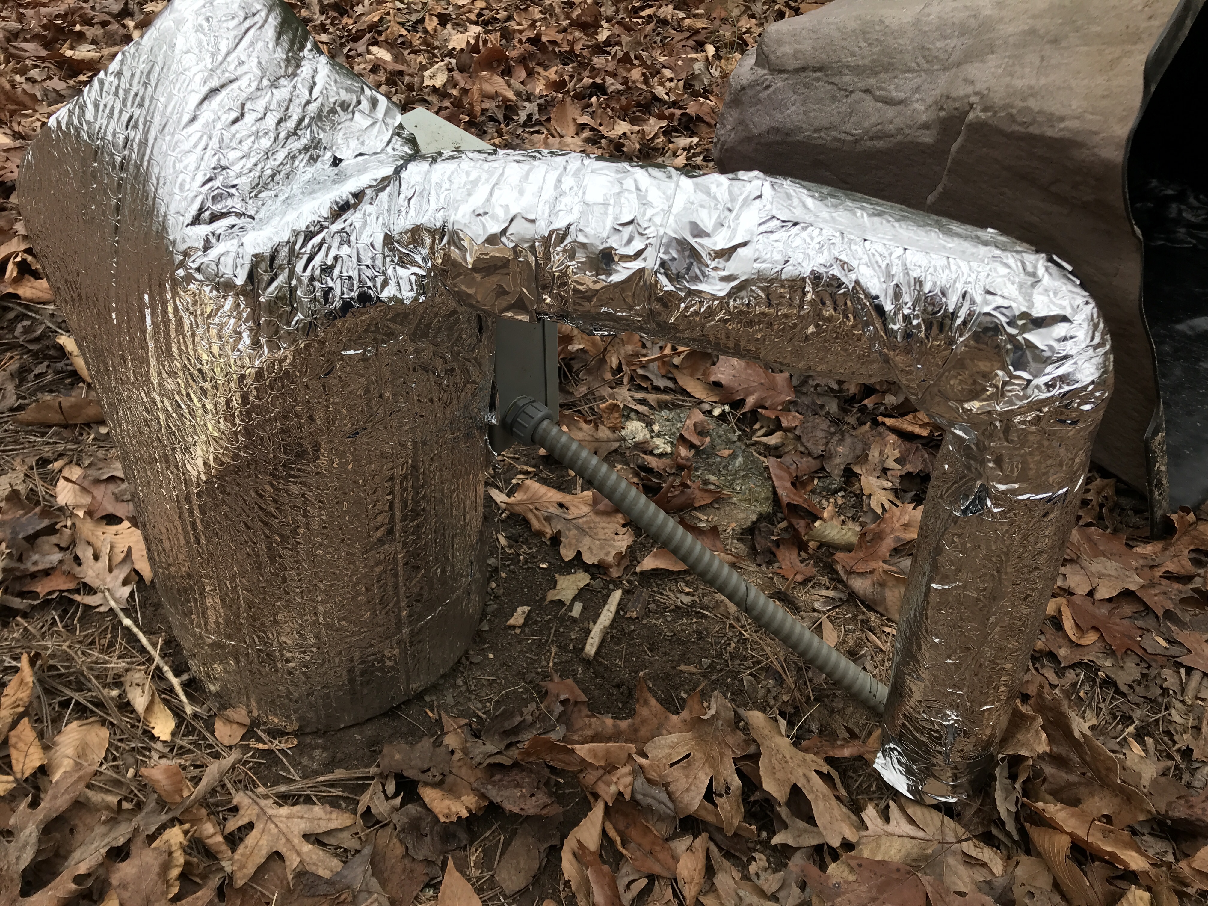 Insulating A Well Pump For A Cold Tomorrow 4 Insulating A Well Pump For A Cold Tomorrow Insulating a well pump using foil bubble wrap