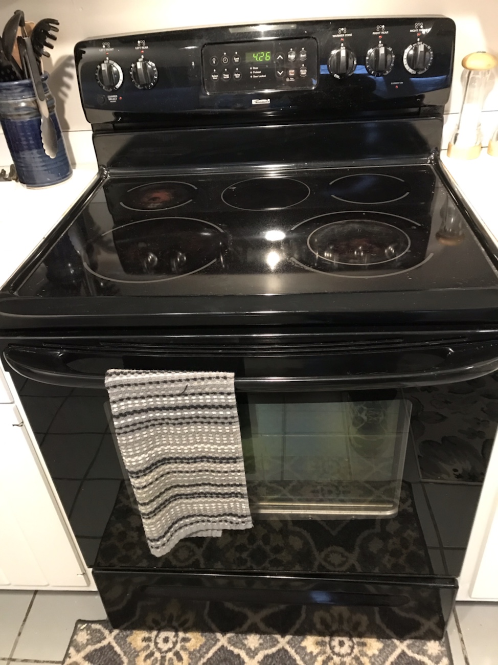 Kitchen: New Convection Stove and Steam-Cleaning