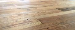 Heart of PINE flooring installed