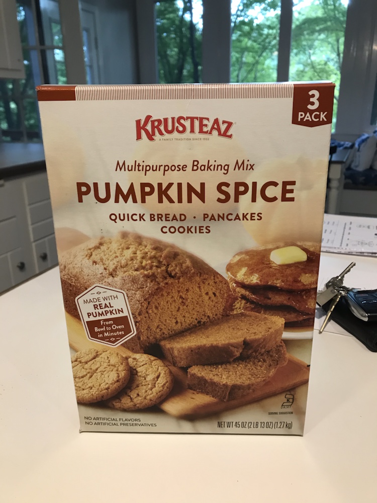 Pumpkin Pancakes by Krusteaz Pumpkin Spice Baking Mix