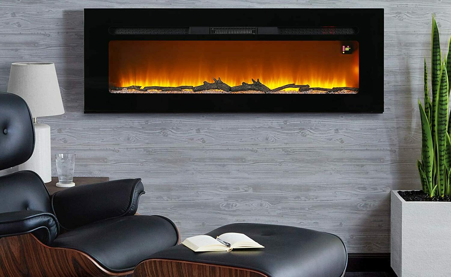 Add a mantel to your fireplace