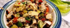 Grilled Lettuce wrap chicken