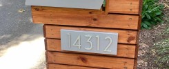 mid-century mailbox