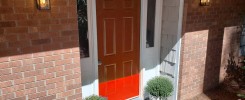 Updating front door color