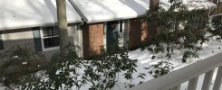 A ranch in the snow