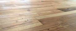 Heart of PINE flooring installed