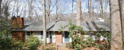 Front of our Mid-Century Modern Ranch