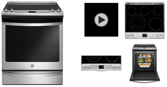 Kenmore Flat Top Convection Stove / Oven